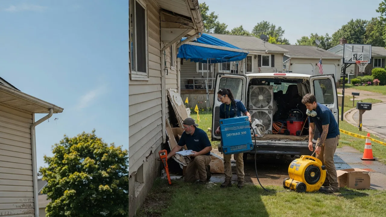 Ceiling Leak Cleanup in Rensselaer, IN near me